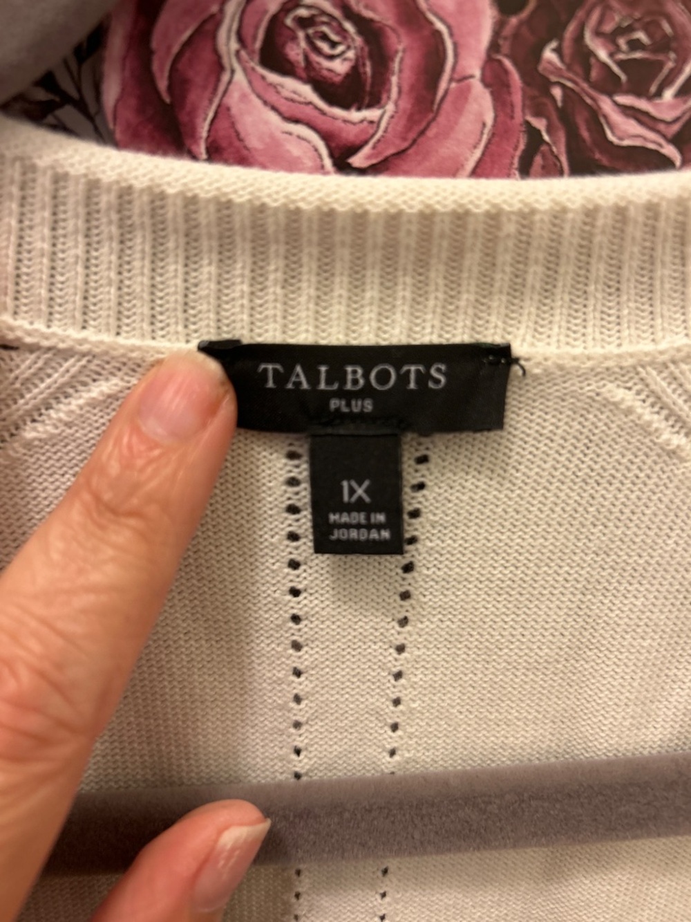 Talbots 1X Cardigan - Picture 3 of 3